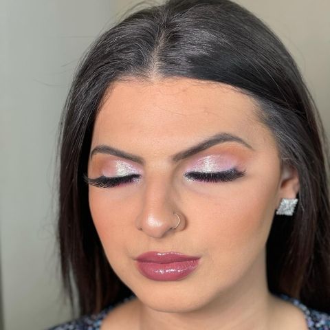 Maquillage mariée - après